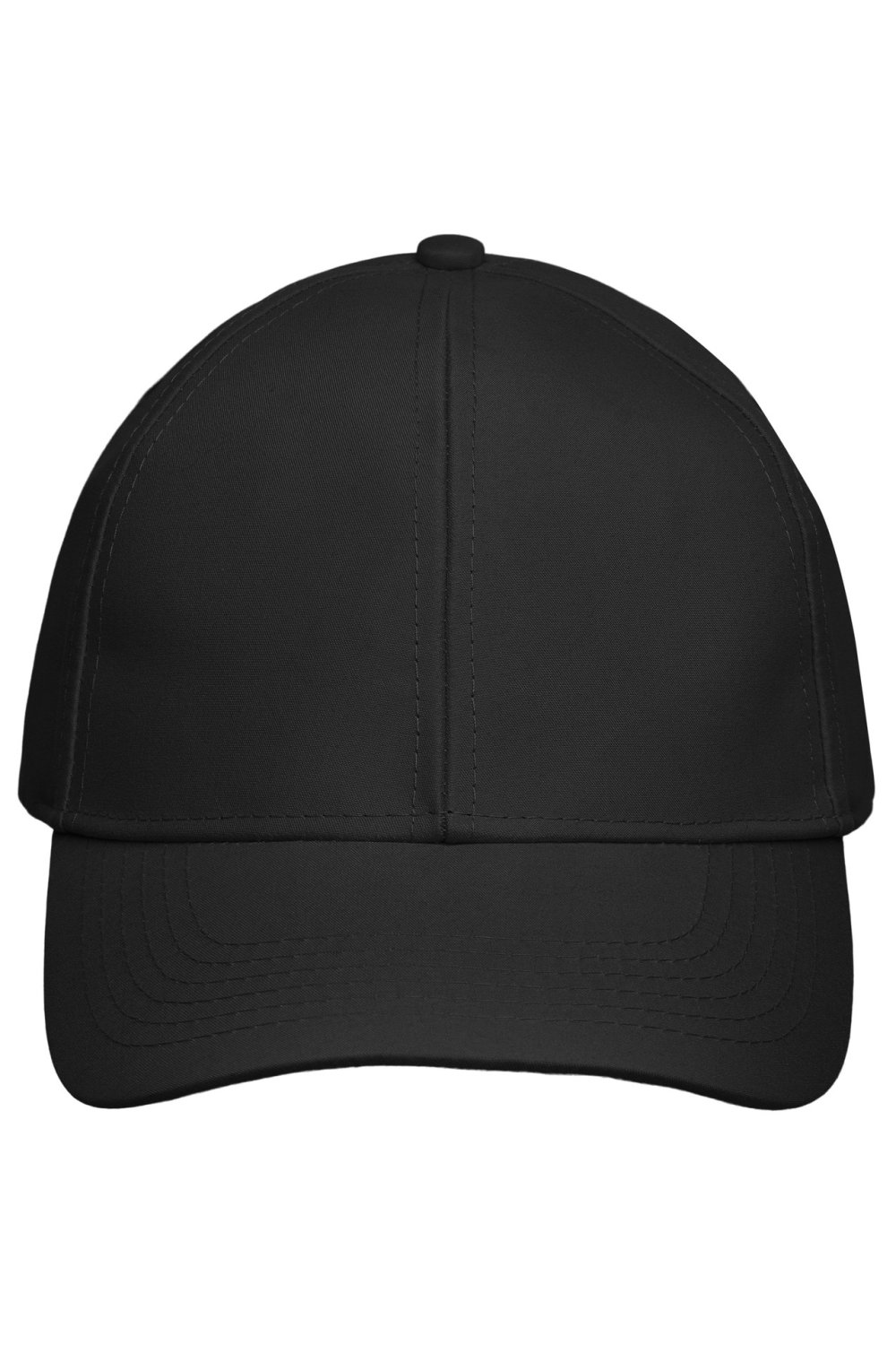 Daiber 6 Panel Function Cap in Black – Vorderansicht