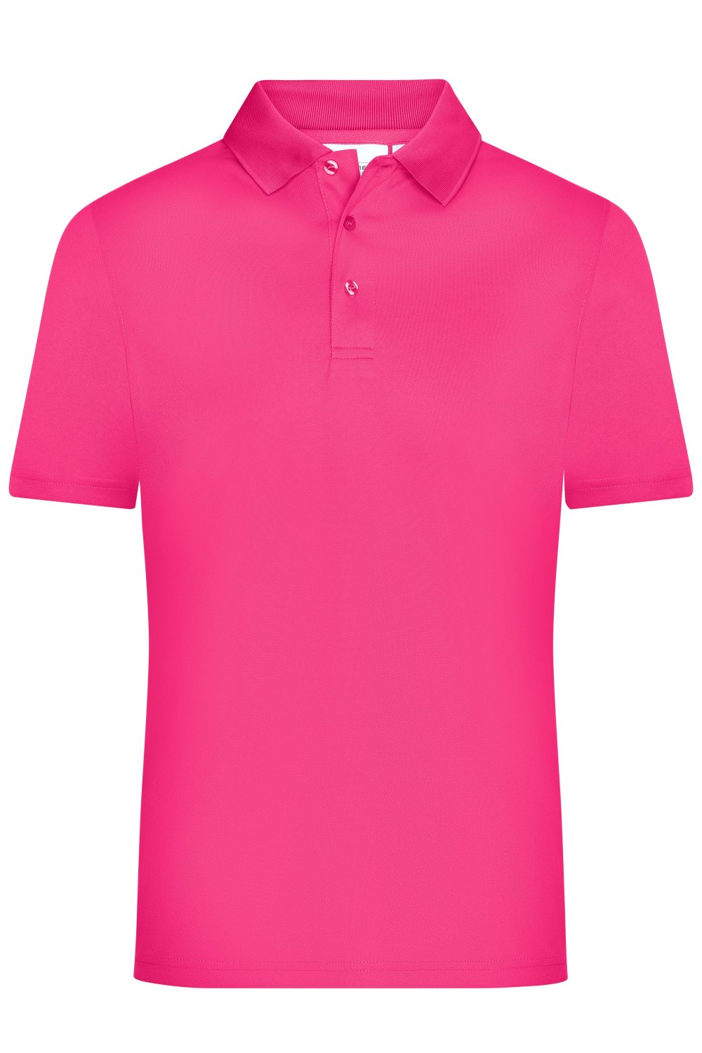 Daiber Men's Active Polo in Pink – Vorderansicht