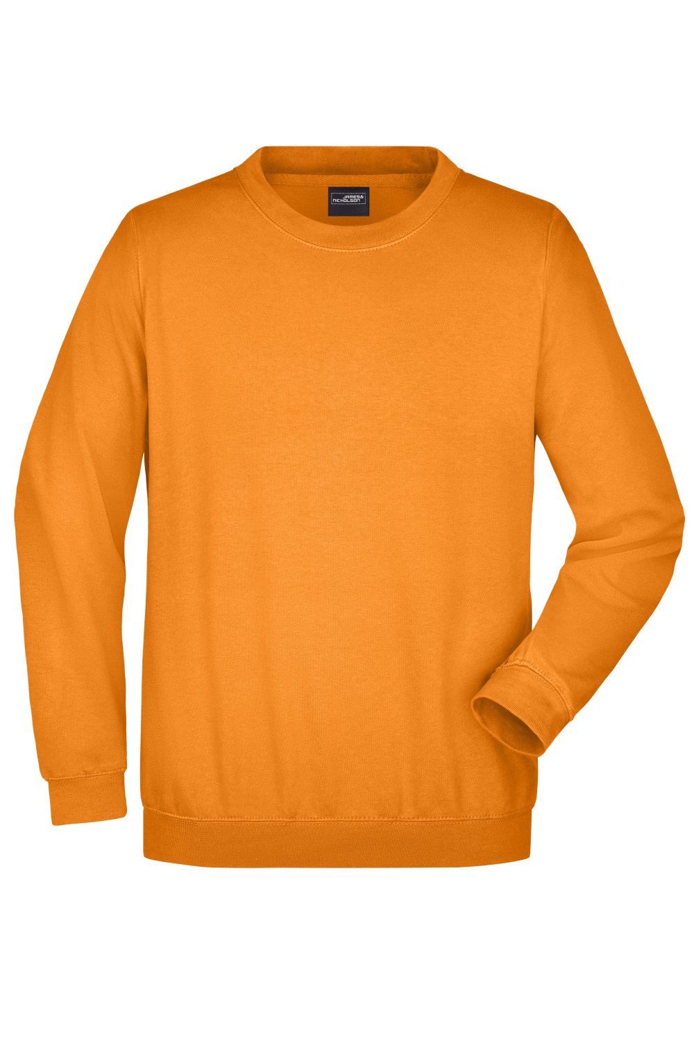Daiber Round-Sweat Heavy in Orange – Vorderansicht