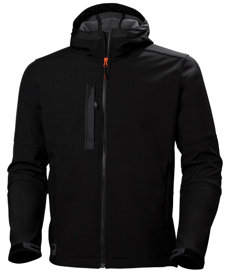 Helly Hansen Workwear KENSINGTON H. SOFTS JACKET in Schwarz – Vorderansicht
