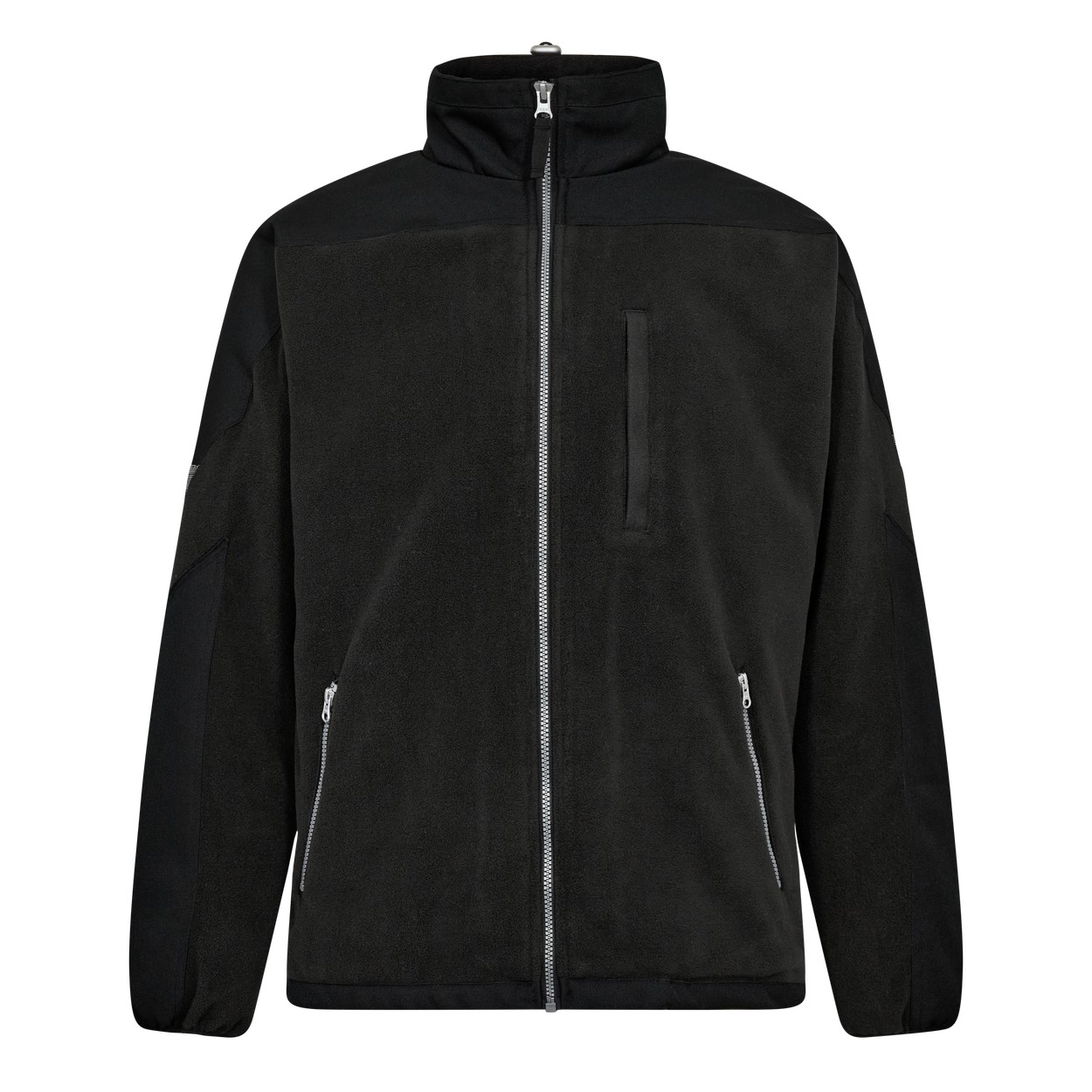 ENGEL Extend 1190-925 Fleecejacke in Schwarz – Vorderansicht