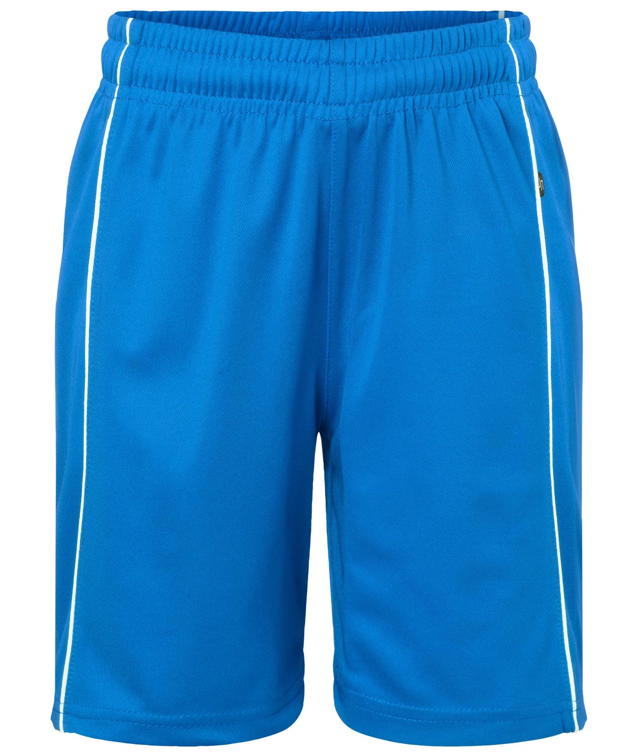 Daiber Basic Team Shorts Junior in Royal/White – Vorderansicht