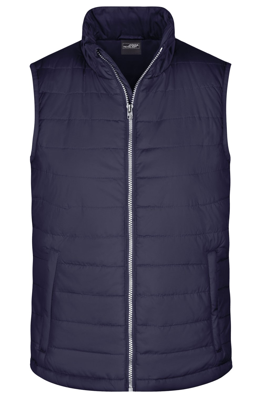 Daiber Men's Padded Vest in Navy – Vorderansicht
