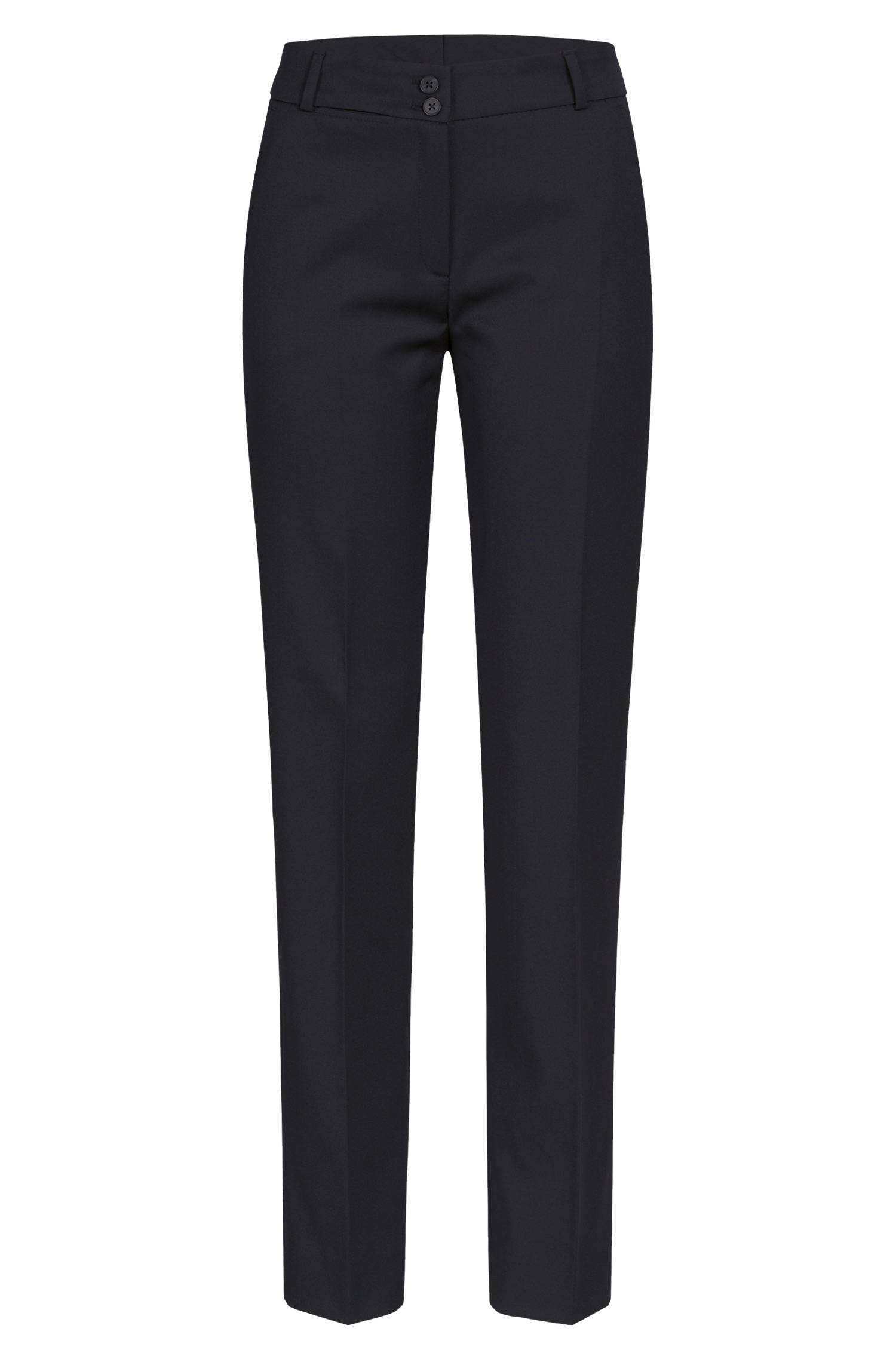 Greiff Damen-Hose SF Basic in Schwarz – Vorderansicht