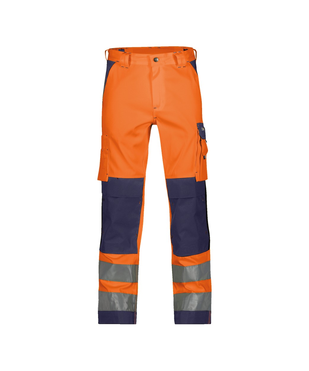 DASSY® Buffalo in Neonorange/Dunkelblau – Vorderansicht