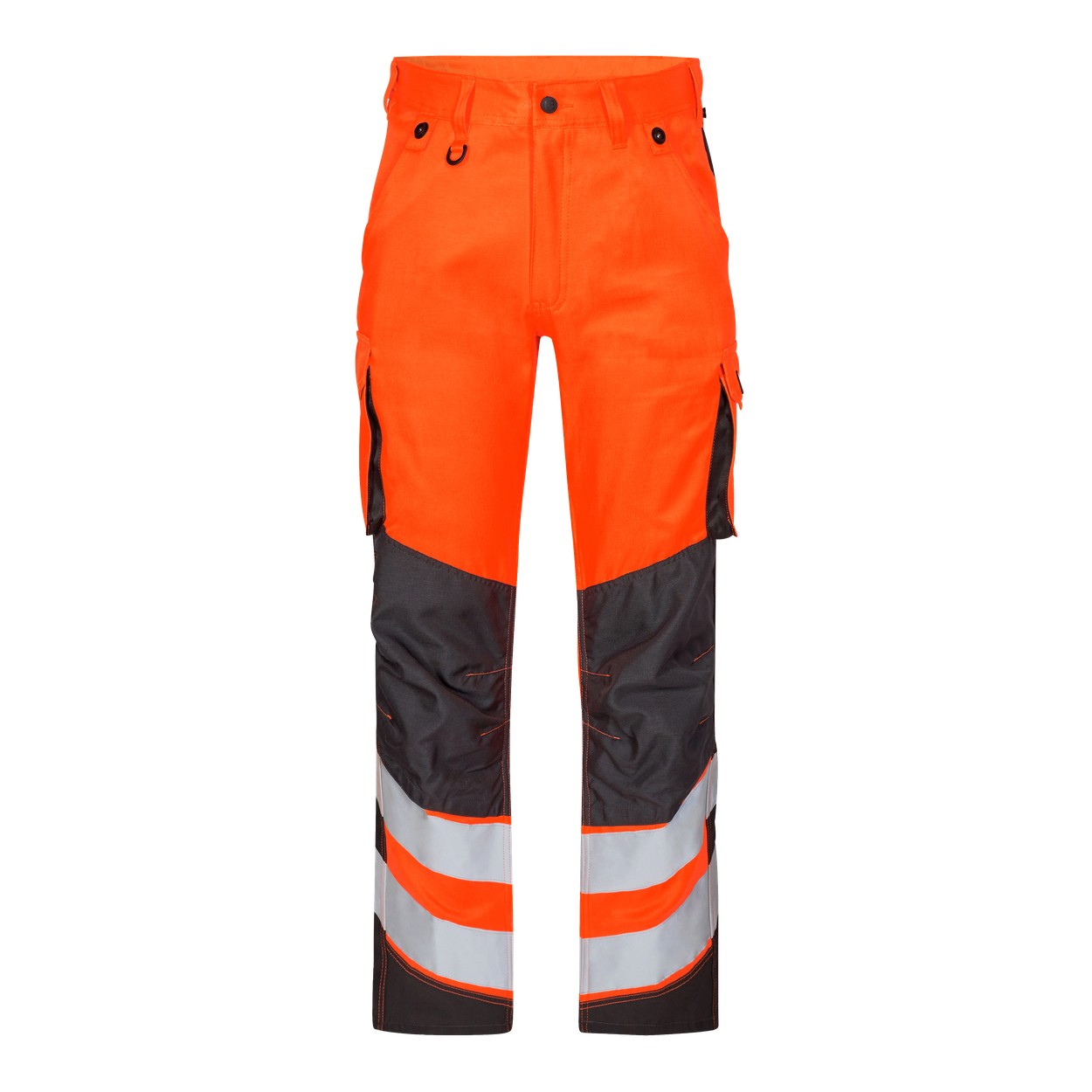 ENGEL Safety 2545-319 Light Arbeitshose in Orange/Anthrazit Grau – Vorderansicht