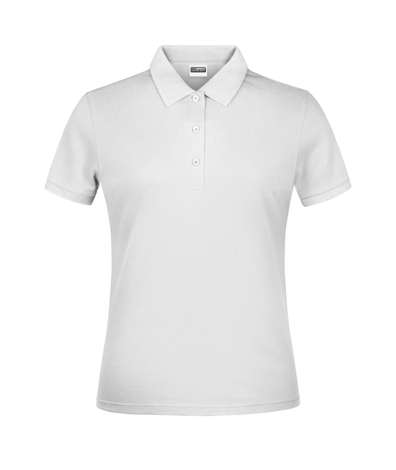 Daiber Promo Polo Lady in White – Vorderansicht