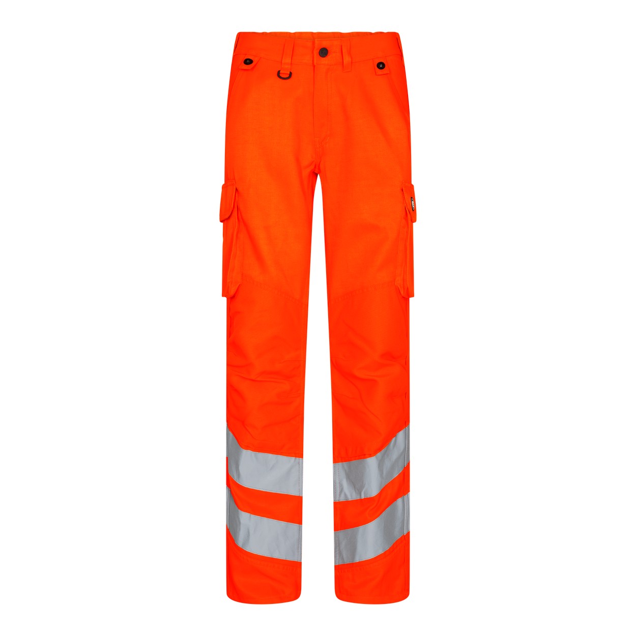 ENGEL Safety 2543-319 Light Damen Arbeitshose in Hi-Vis Orange – Vorderansicht