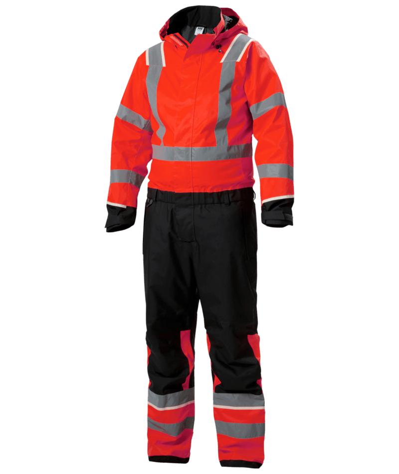 Helly Hansen Workwear UC-ME WINTER SUIT in Rot/Anthrazit – Vorderansicht