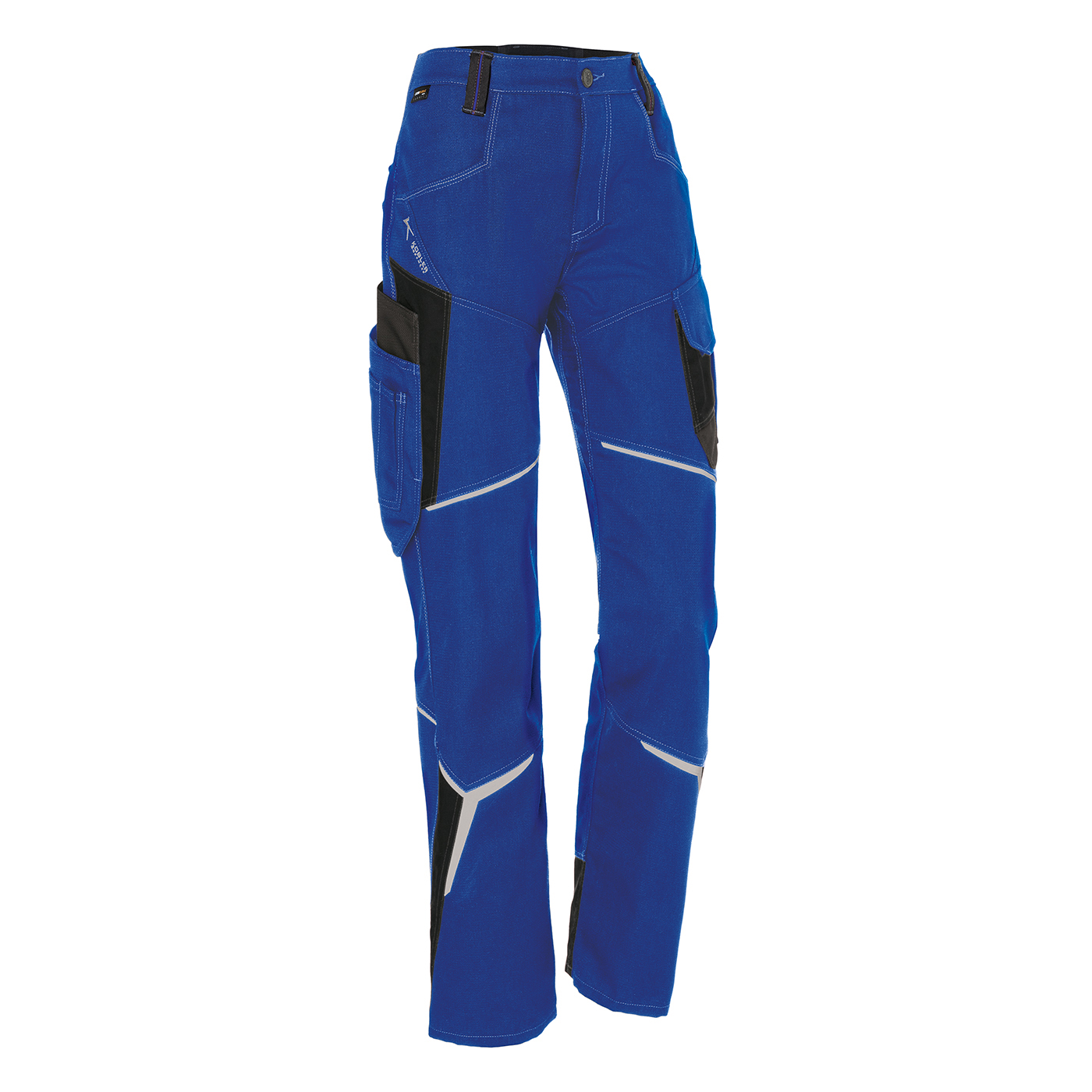 KÜBLER BODYFORCE Damenhose in Kbl.blau/Schwarz – Vorderansicht