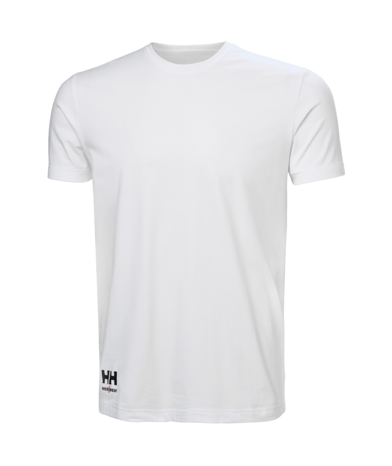 Helly Hansen Workwear EVO T-SHIRT in Weiß – Vorderansicht