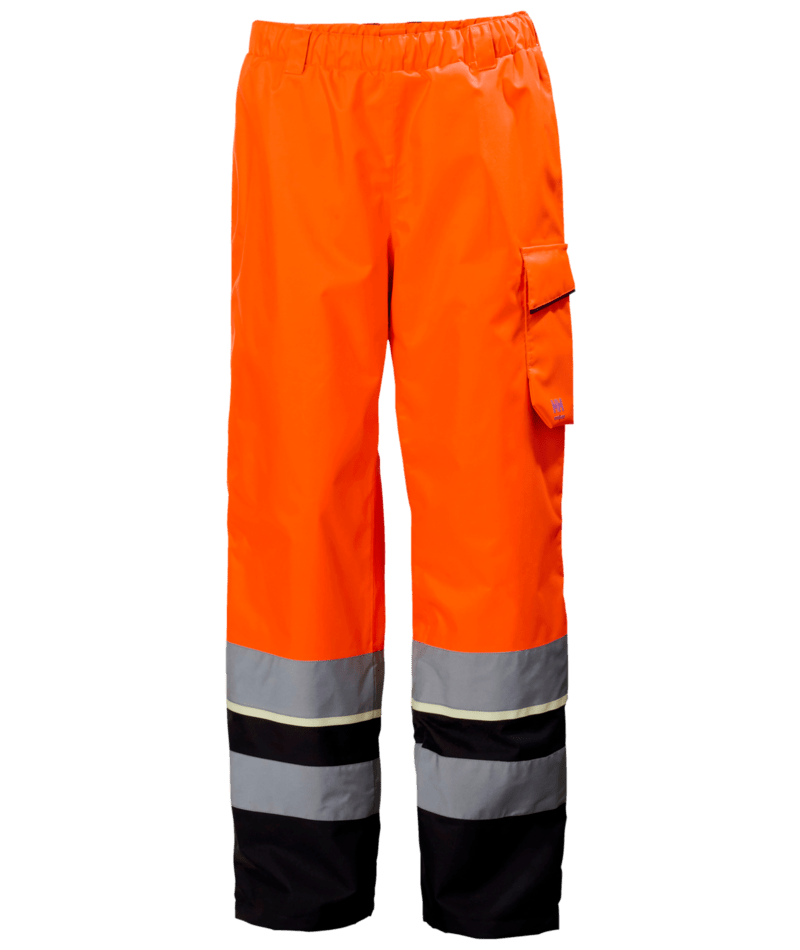 Helly Hansen Workwear UC-ME SHELL PANT CL 2 in Orange/Anthrazit – Vorderansicht