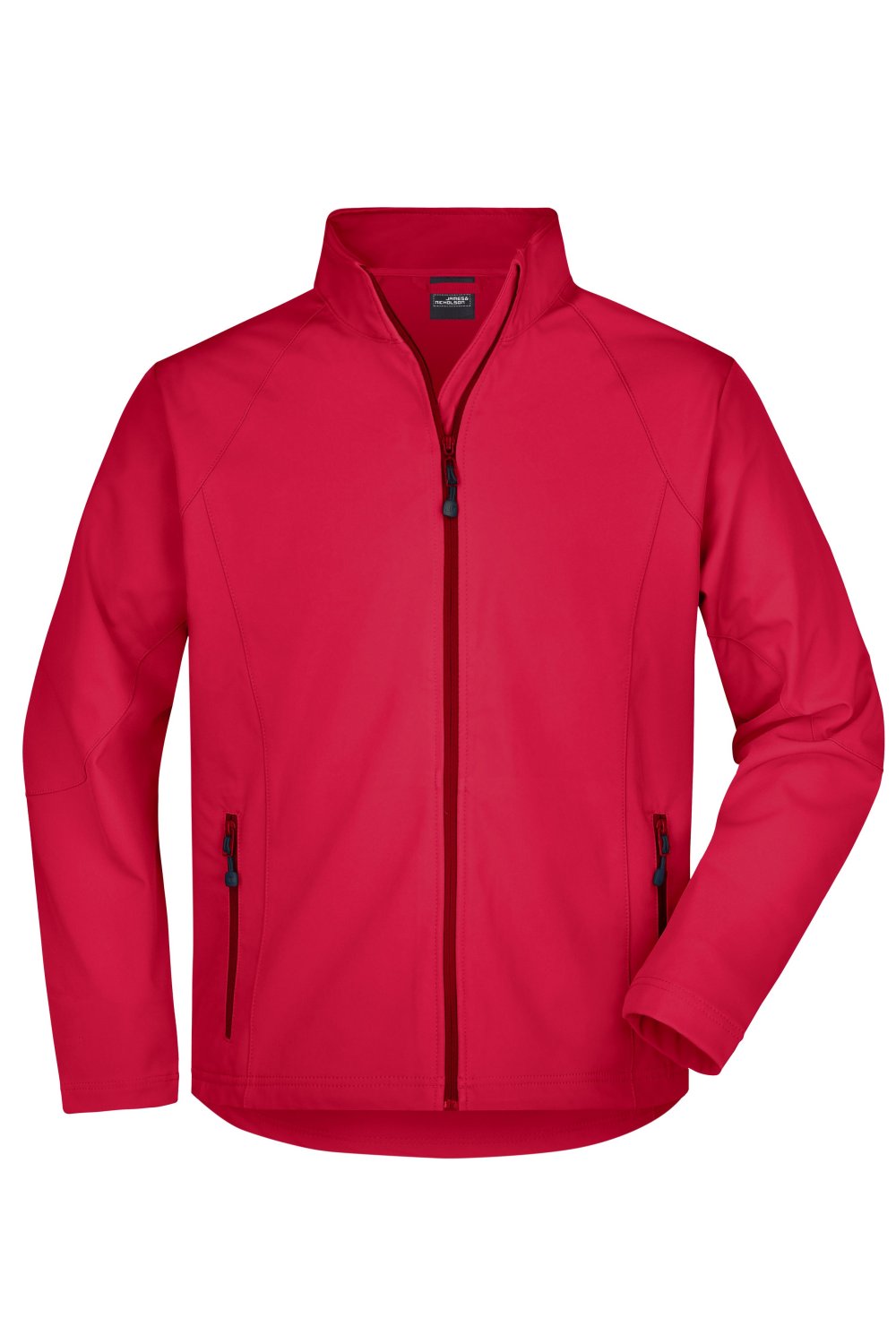 Daiber Men's Softshell Jacket in Red – Vorderansicht