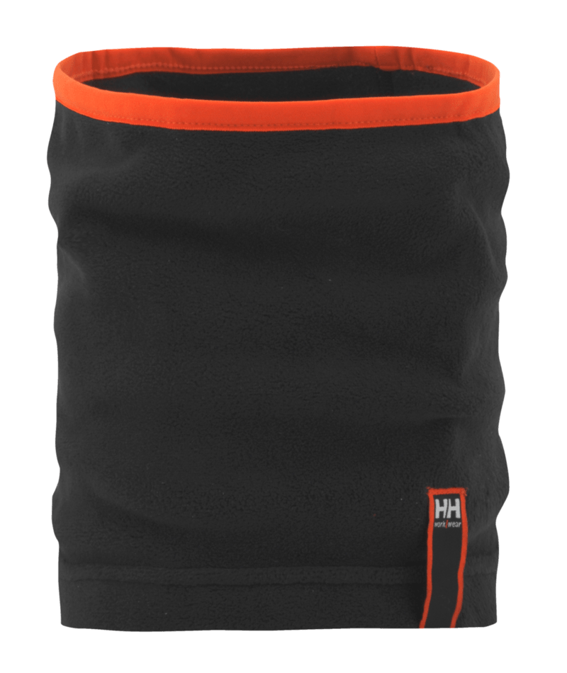 Helly Hansen Workwear OXFORD LIGHT FLEECE NECK in Schwarz – Vorderansicht