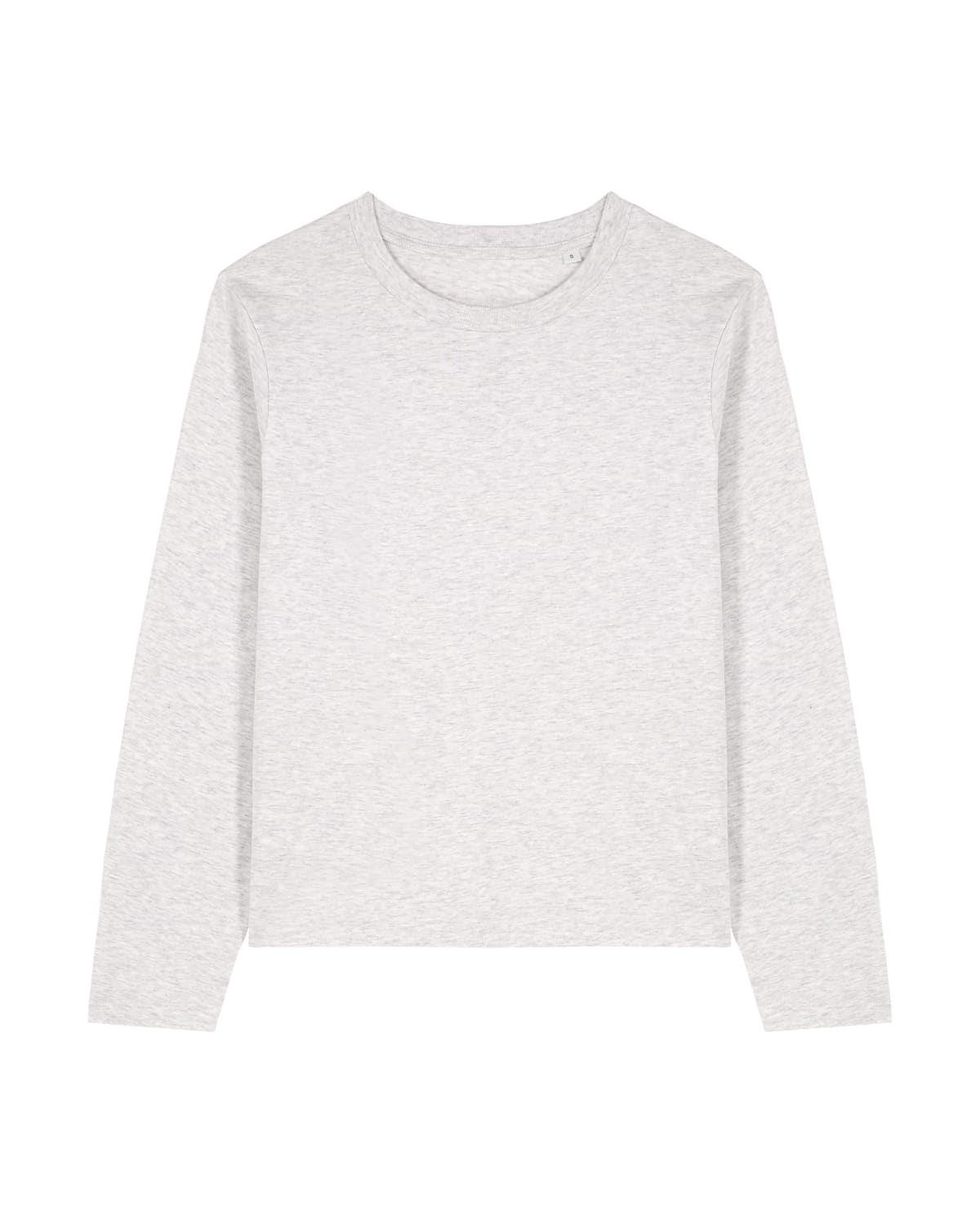 Stanley Stella Stella Muser Long Sleeve in Cool Heather Grey – Vorderansicht