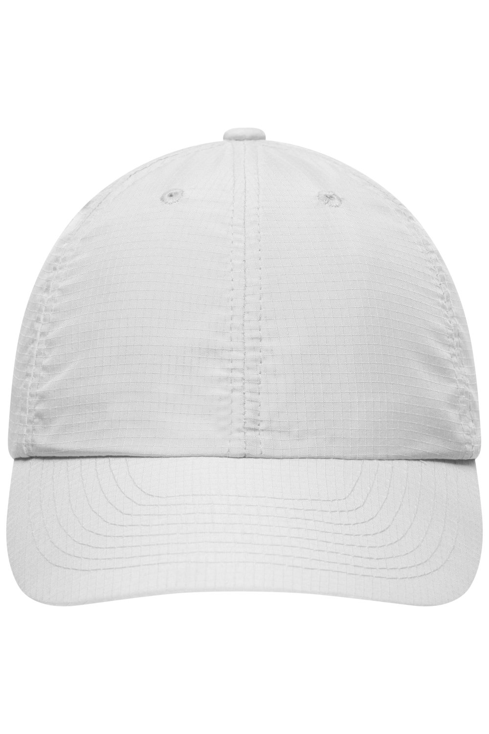 Daiber 6 Panel Coolmax® Cap in White – Vorderansicht