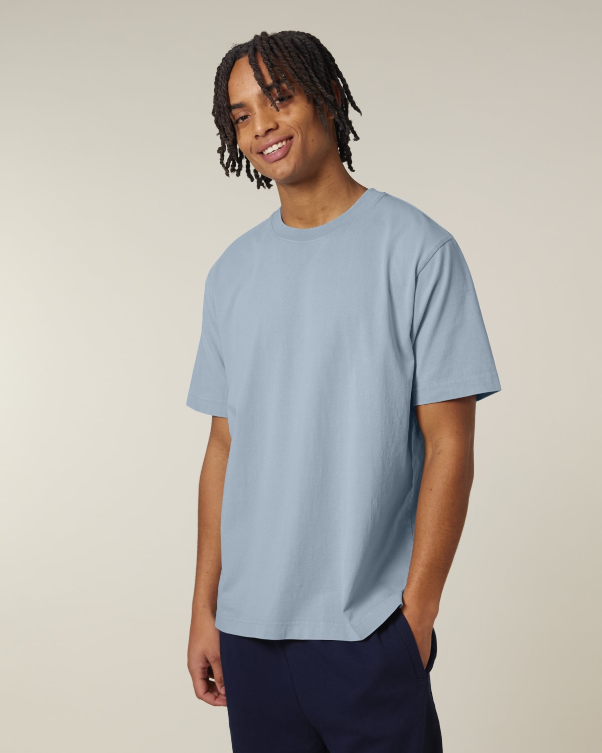 Stanley Stella Freestyler Vintage in G. Dyed Blue Stone – Modellansicht