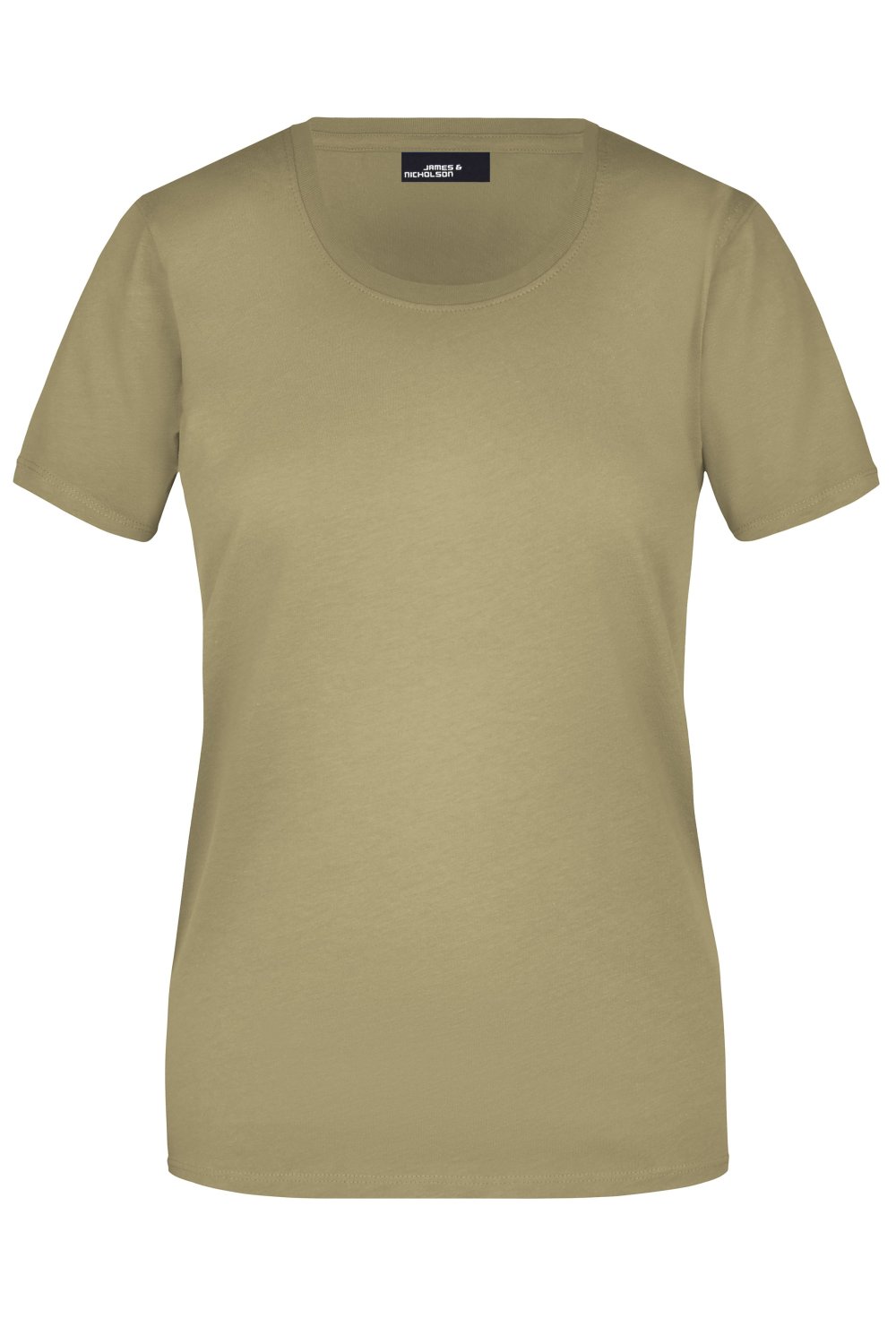 Daiber Ladies' Basic-T in Khaki – Vorderansicht
