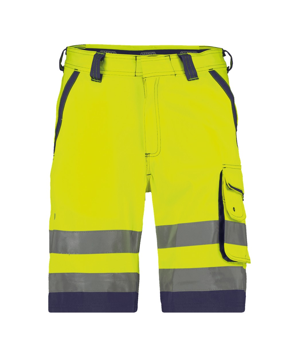DASSY® Lucca in Neongelb/Dunkelblau – Vorderansicht