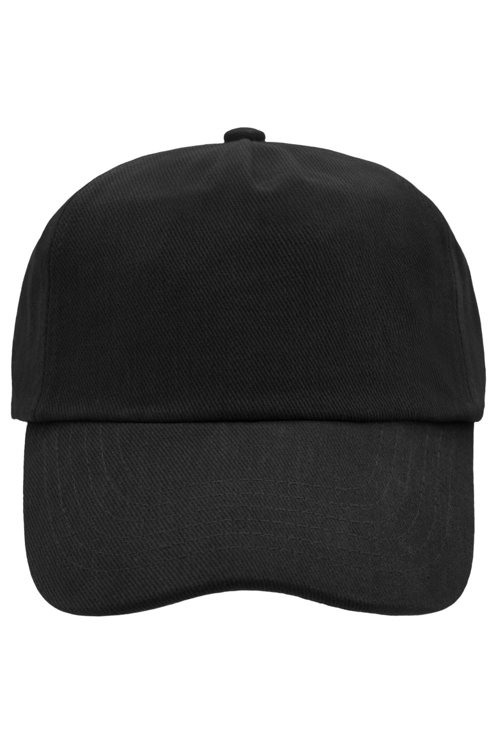 Daiber 5 Panel Cap in Black – Vorderansicht