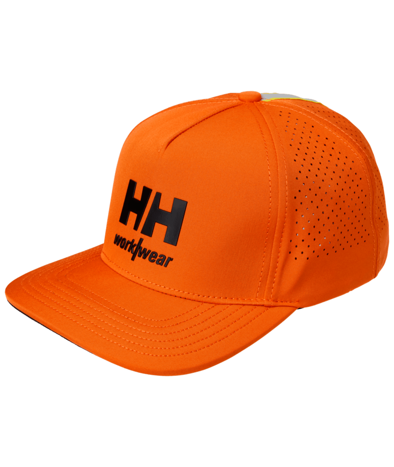 Helly Hansen Workwear ADDVIS PERFORMANCE CAP in Dunkel Orange – Vorderansicht