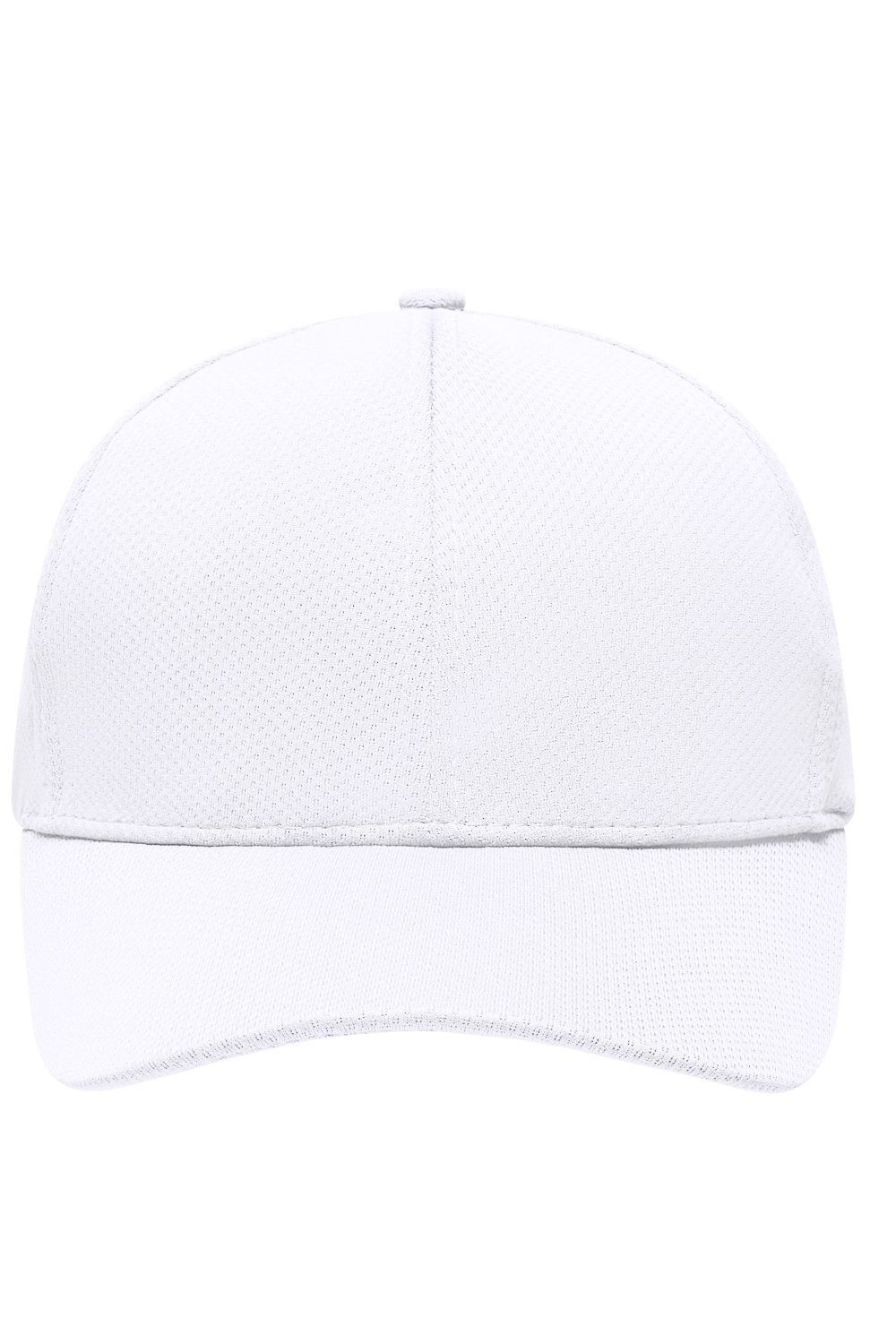 Daiber 6 Panel Sport Mesh Cap in White – Vorderansicht