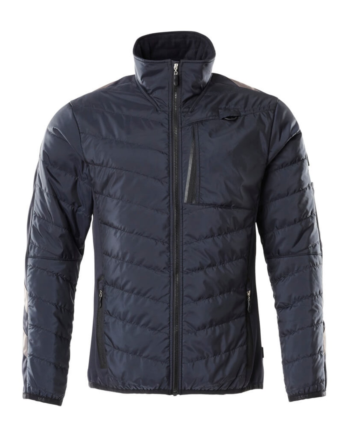 MASCOT Unique Thermojacke in Schwarzblau – Vorderansicht