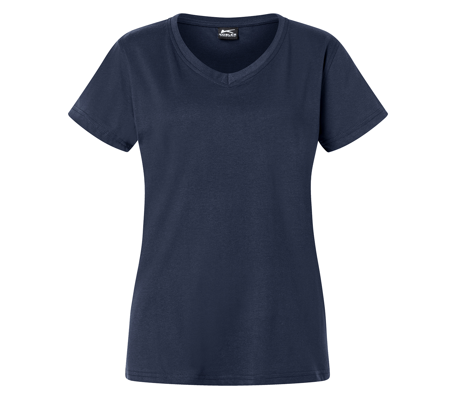 KÜBLER SHIRTS T-Shirt Damen in Dunkelblau – Vorderansicht
