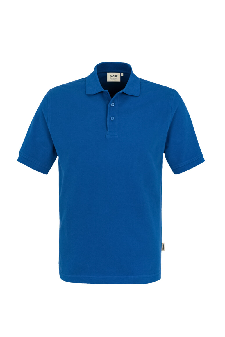 HAKRO 810 Poloshirt Classic in Royalblau – Vorderansicht