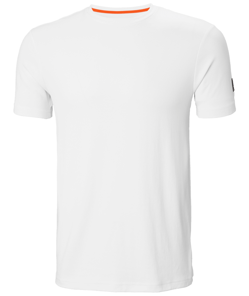 Helly Hansen Workwear TECH T-SHIRT in Weiß – Vorderansicht
