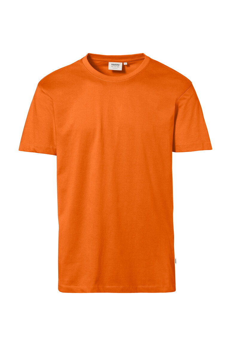 HAKRO 292 T-Shirt Classic in Orange – Vorderansicht