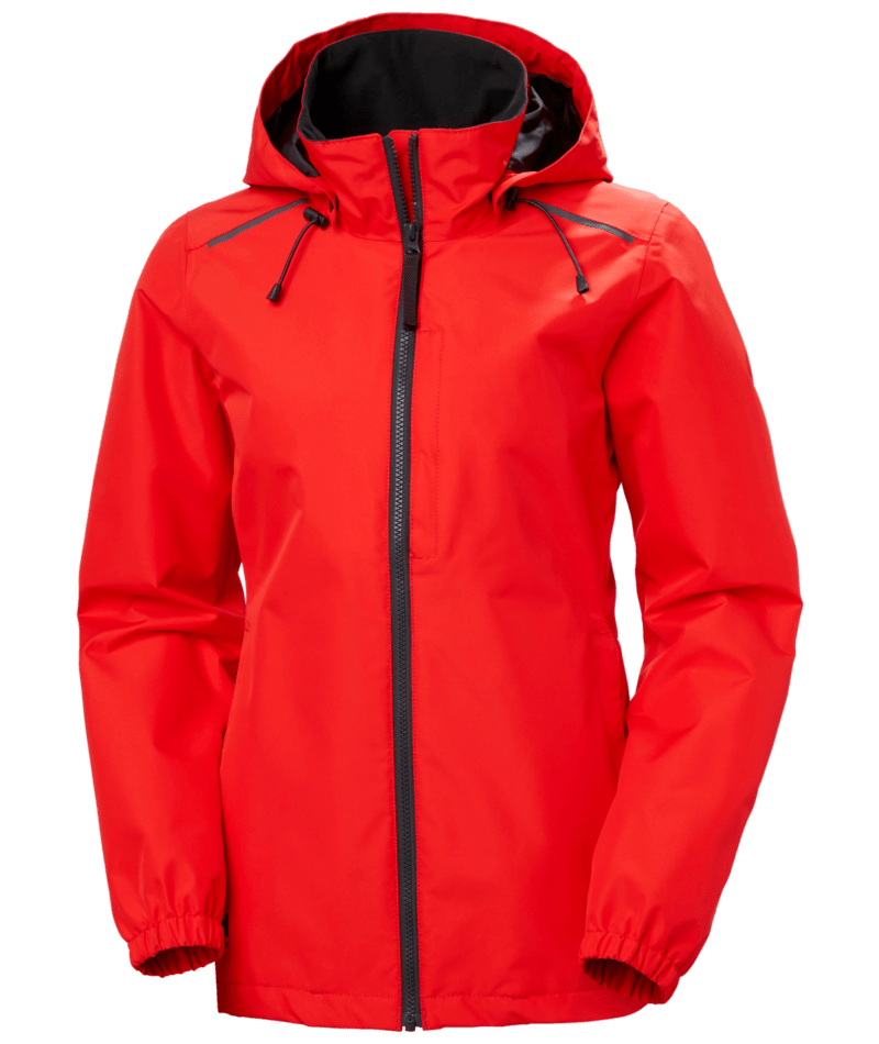 Helly Hansen Workwear W MANCHESTER 2.0 SHELL JACKET in Signal Rot – Vorderansicht