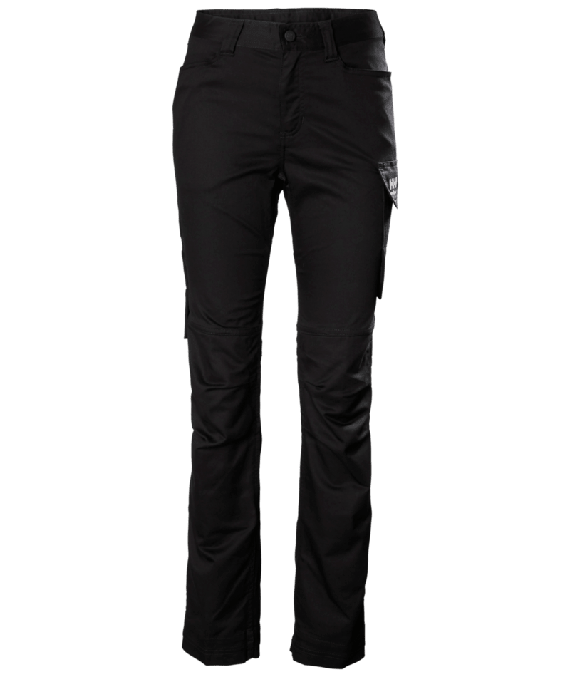 Helly Hansen Workwear W MANCHESTER WORK PANT in Schwarz – Vorderansicht