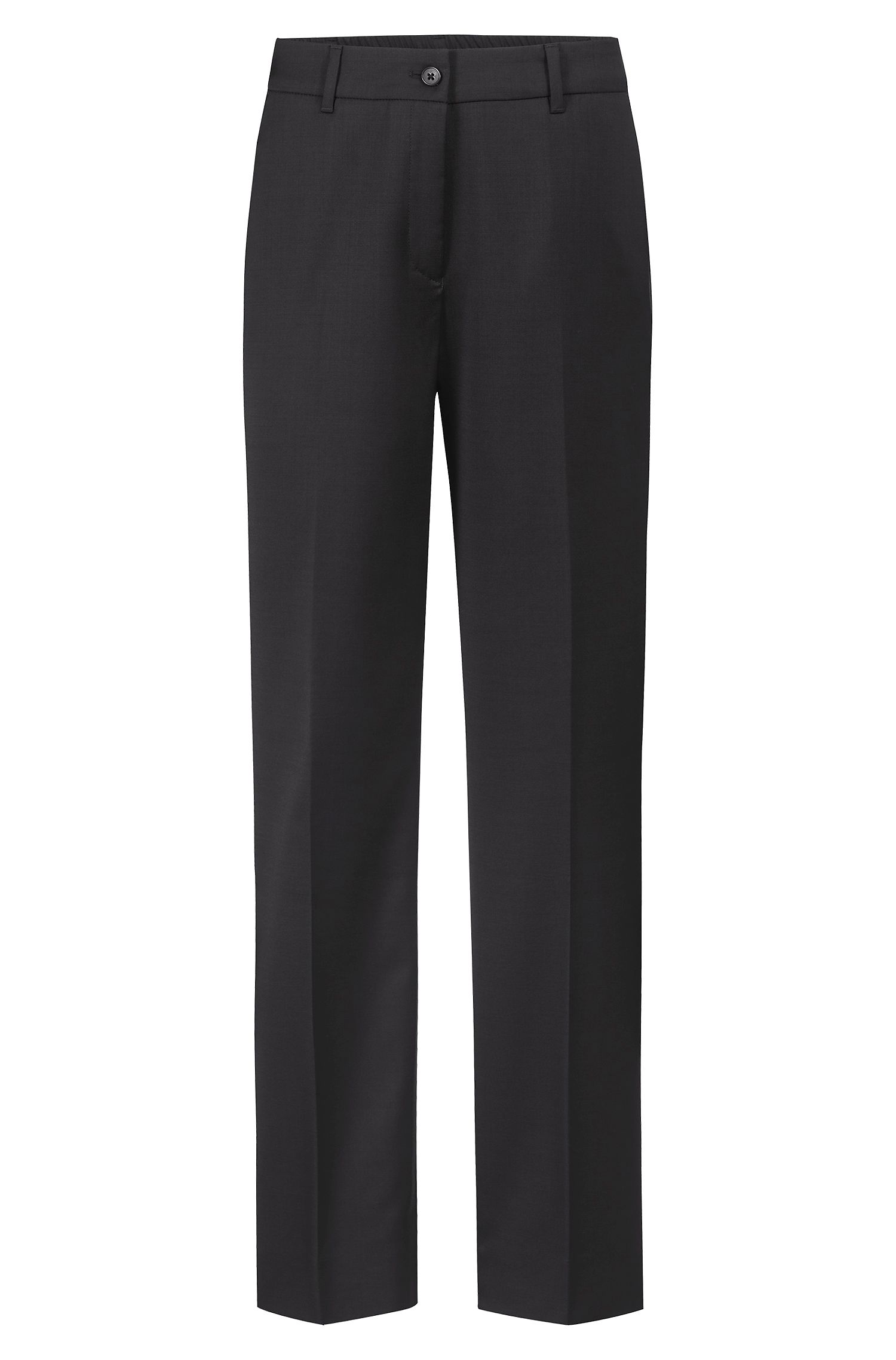 Greiff Damen-Hose RF Modern 37.5 in Schwarz – Vorderansicht