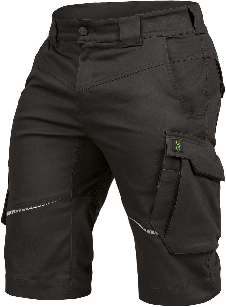 Leibwächter Short FLEXK Flex Line in Anthrazit/Schwarz – Vorderansicht
