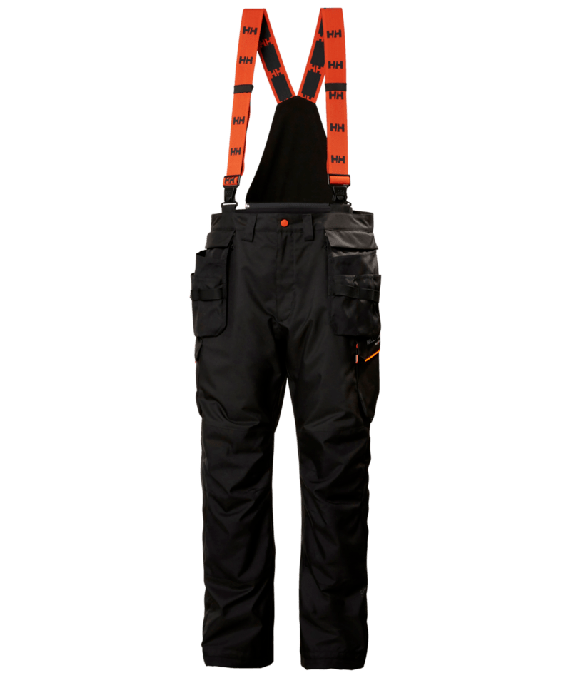 Helly Hansen Workwear KENSINGTON WINTER CONS PANT in Schwarz – Vorderansicht