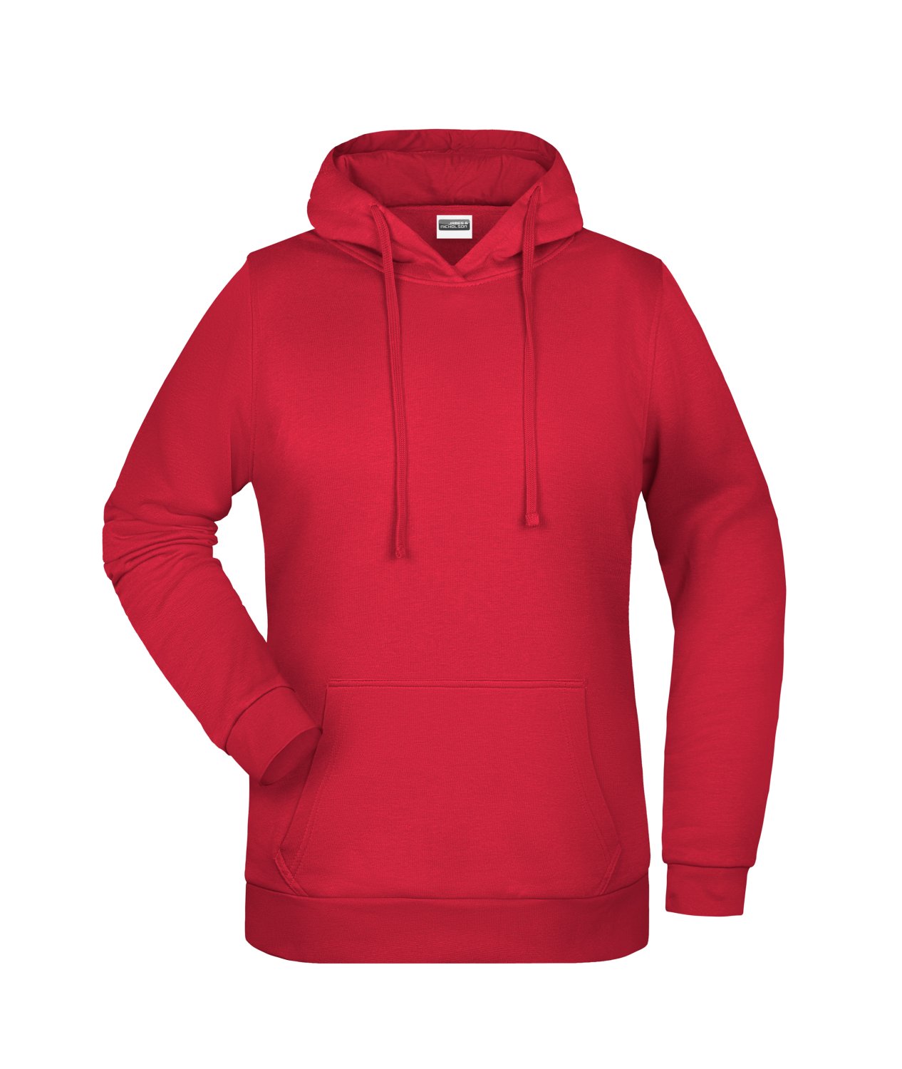 Daiber Ladies' Promo Hoody in Red – Vorderansicht