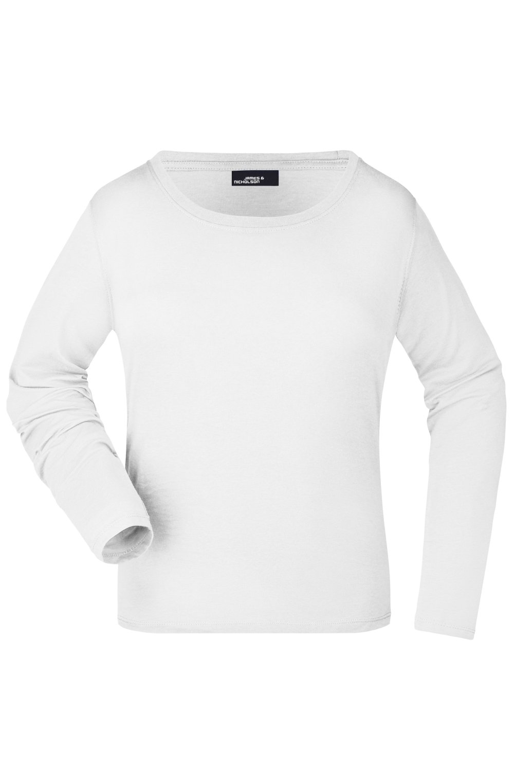 Daiber Ladies' Shirt Long-Sleeved Medium in White – Vorderansicht