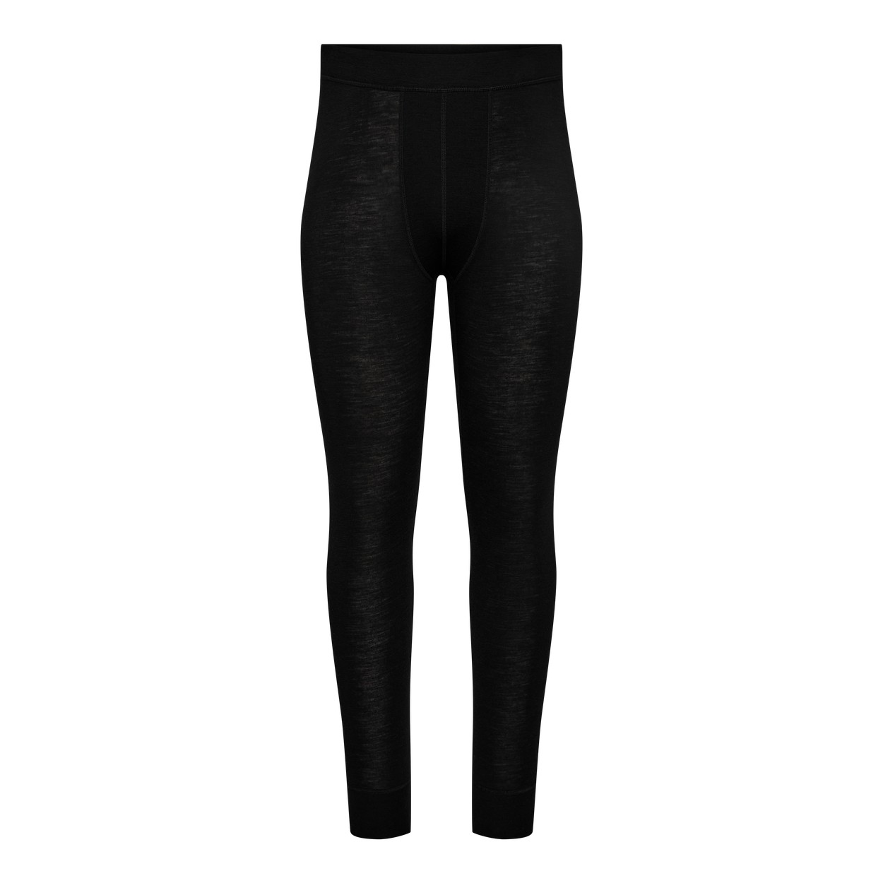 ENGEL Wollunterhose 7265-219 in Schwarz – Vorderansicht