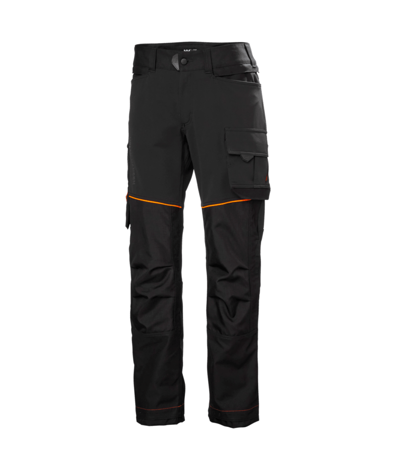 Helly Hansen Workwear CHELSEA EVO 2.0 CNCT PANT in Schwarz – Vorderansicht