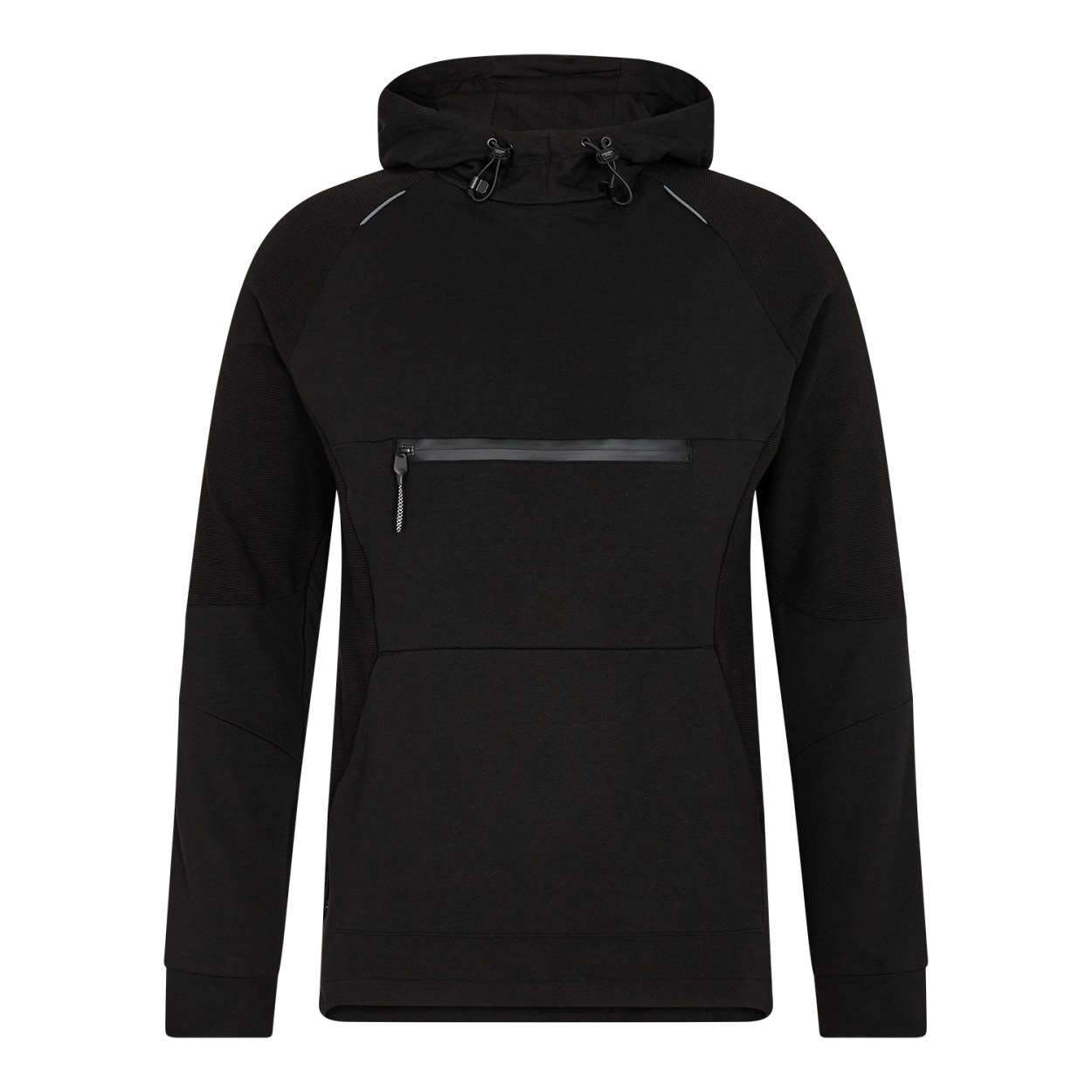 ENGEL X-treme 8370-601 Hoodie in Schwarz – Vorderansicht
