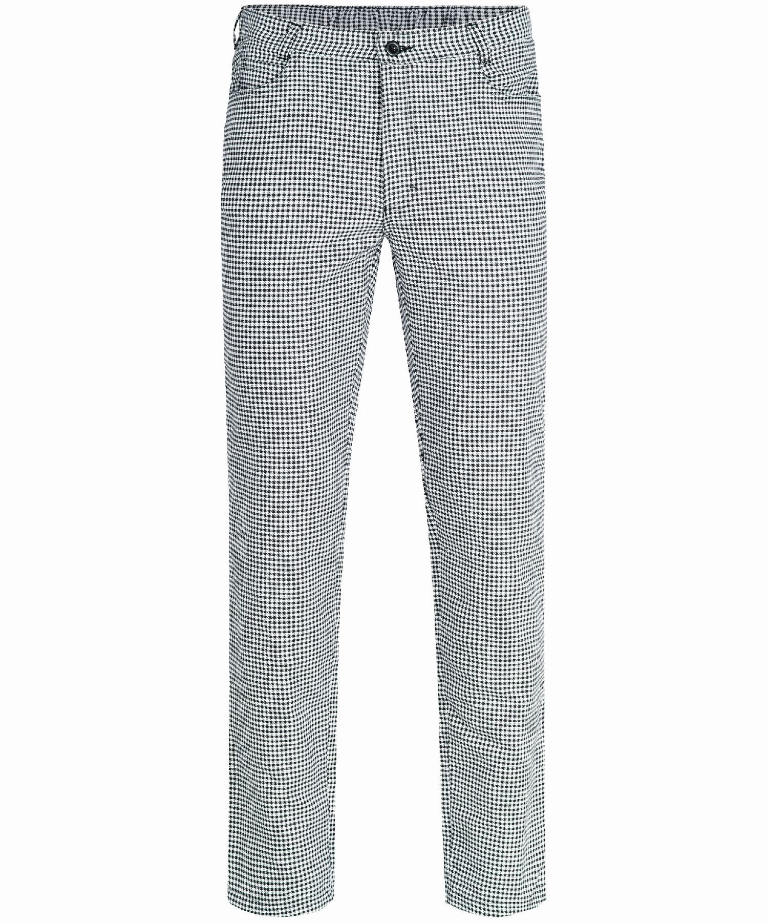 Greiff Herren-Hose RF Kitchen in S/W Pepita – Vorderansicht