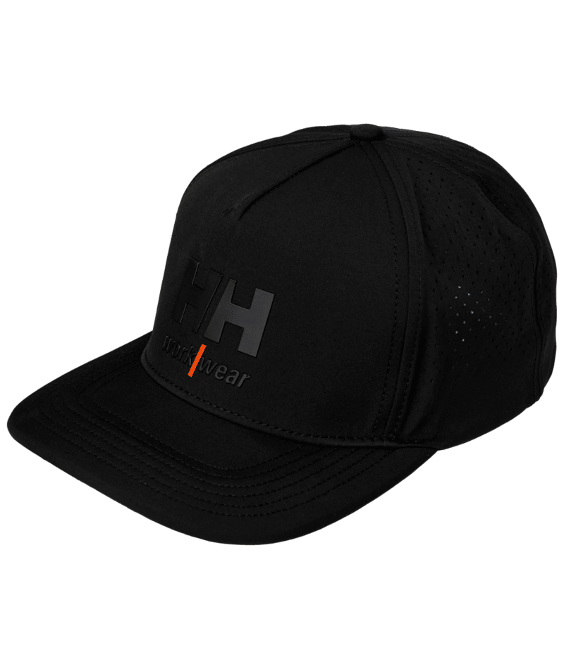 Helly Hansen Workwear TECH PERFORMANCE CAP in Schwarz – Vorderansicht