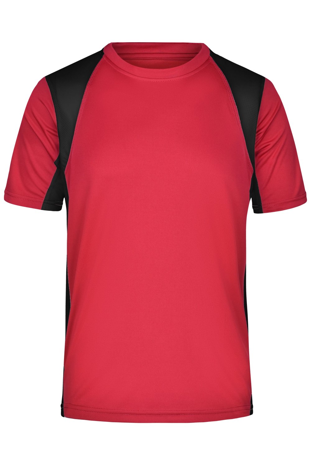 Daiber Men's Running-T in Red/Black – Vorderansicht