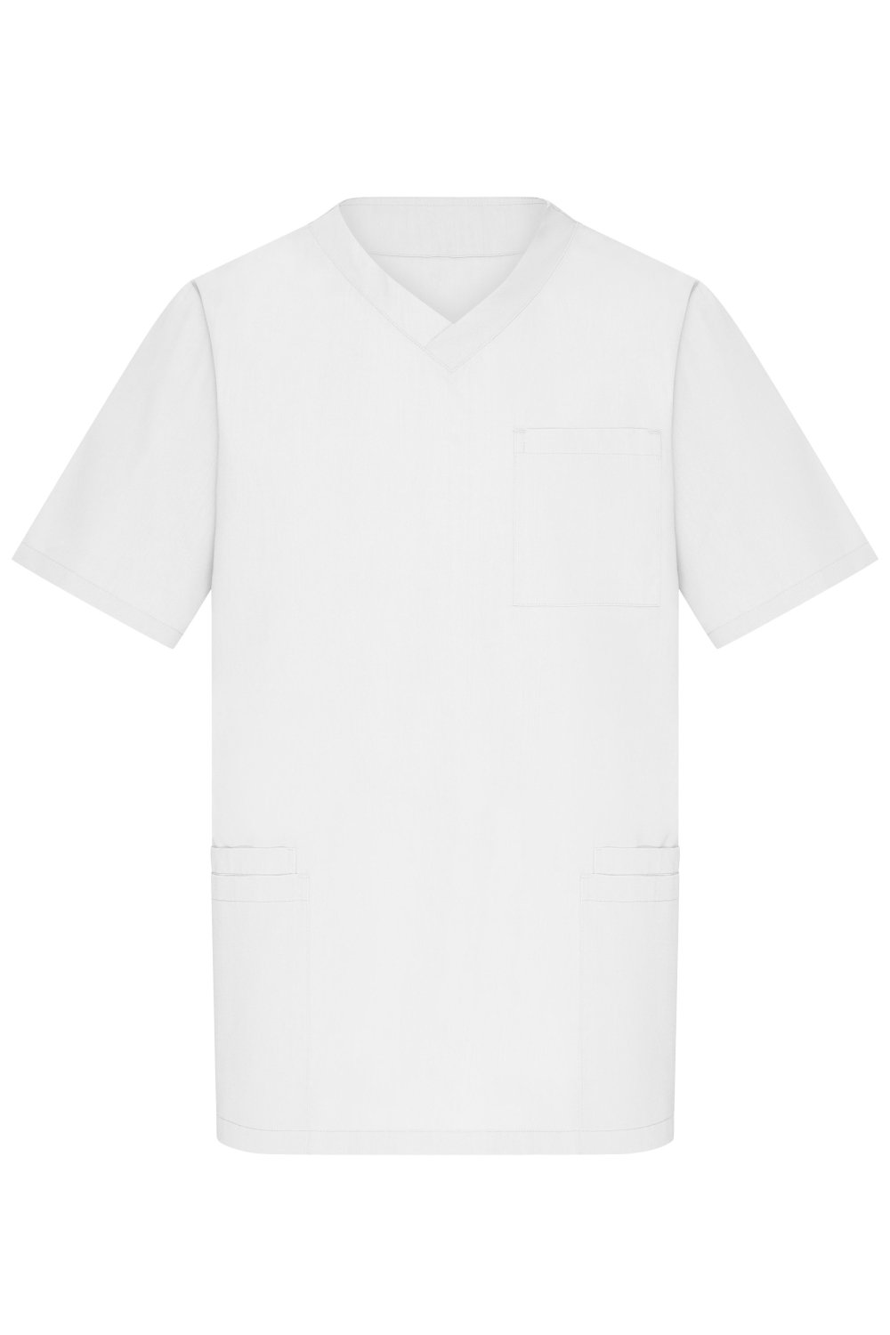 Daiber Men's Kasack in White – Vorderansicht