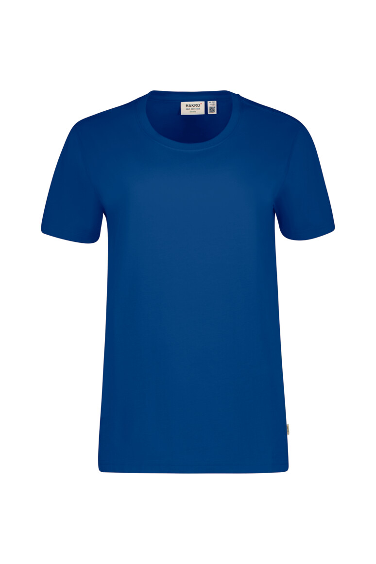 HAKRO 593 T-Shirt Bio-Baumwolle in Royalblau – Vorderansicht
