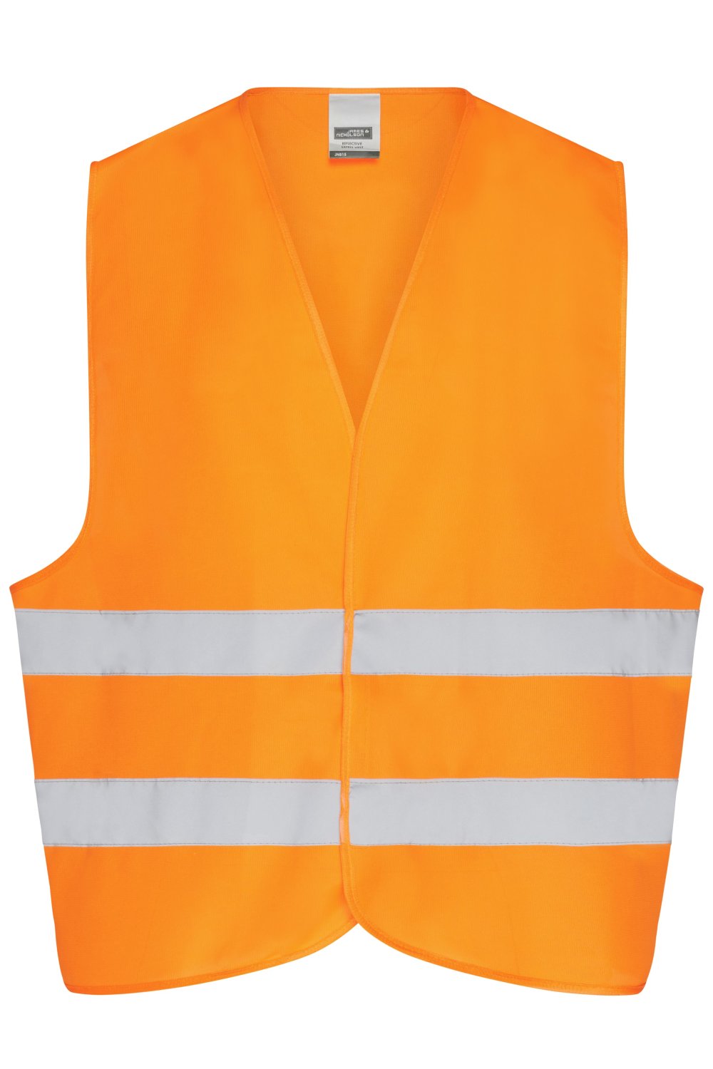 Daiber Safety Vest Adults in Fluorescent-Orange – Vorderansicht