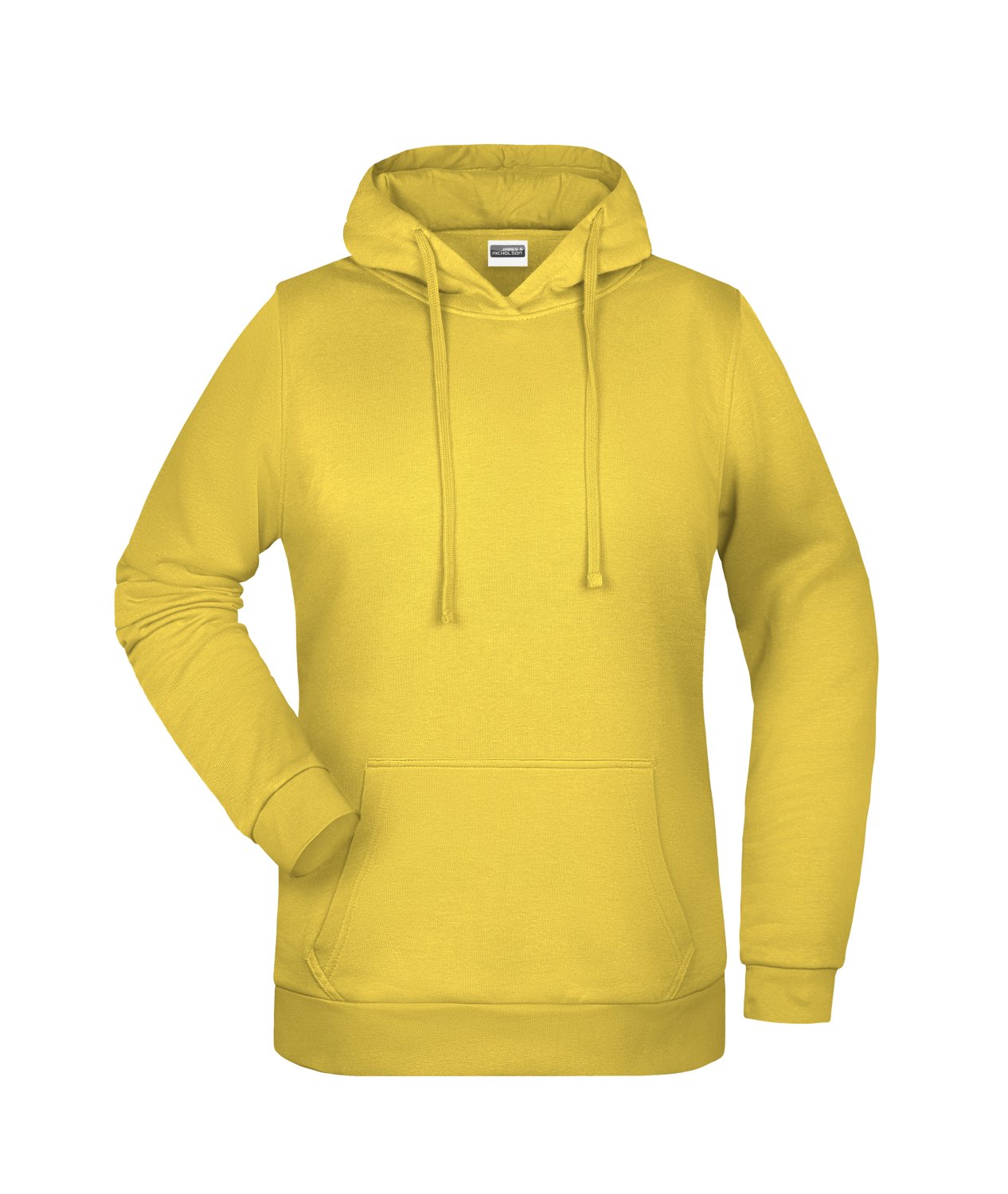 Daiber Ladies' Promo Hoody in Yellow – Vorderansicht