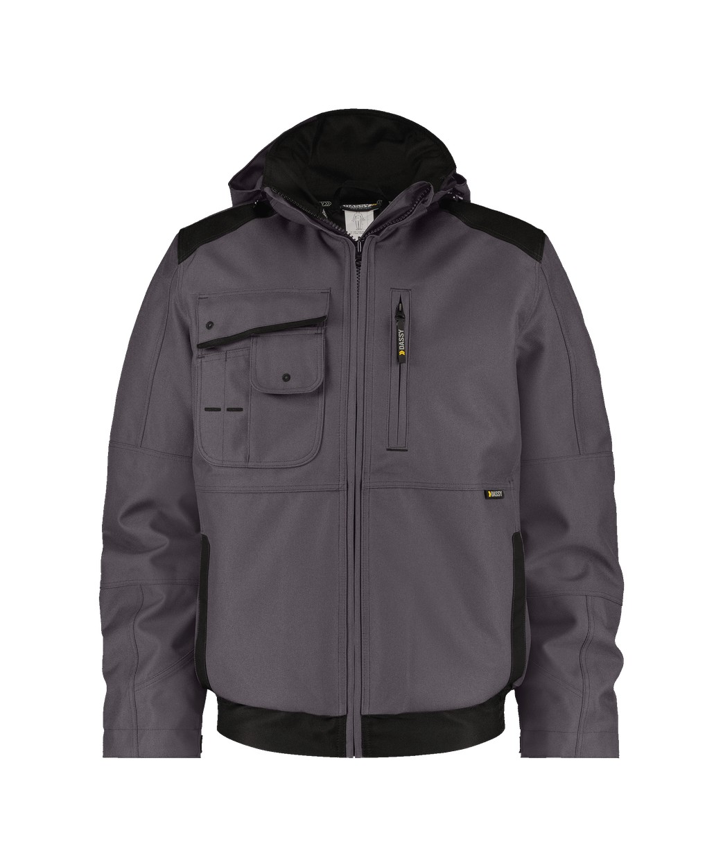 DASSY® Austin in Anthrazitgrau/Schwarz – Vorderansicht