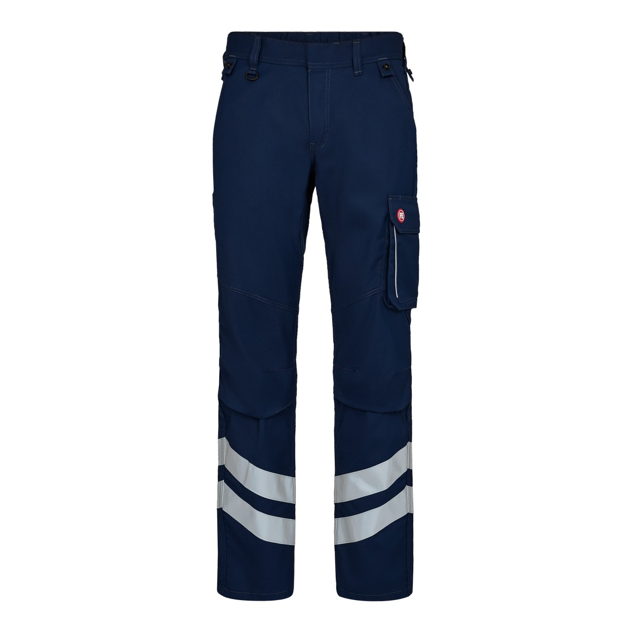 ENGEL Cargo 2872-217 Servicehose mit Reflexstreifen in Blue Ink – Vorderansicht